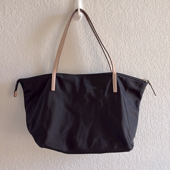 EUC Kate Spade Kennedy Park Sophie Nylon Tote Black Bag - Picture 3 of 16